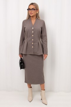 Жакет утеплённый с длинными рукавами Джоди №1 Valentina(фото6)