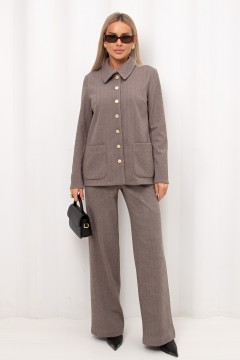 Жакет утеплённый с длинными рукавами Пейдж №1 Valentina(фото2)