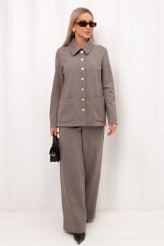 Жакет утеплённый с длинными рукавами Пейдж №1 Valentina(фото5)