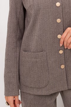 Жакет утеплённый с длинными рукавами Пейдж №1 Valentina(фото3)