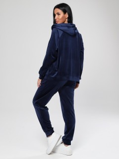 Костюм велюровый синий с брюками Iv-capriz(фото9)