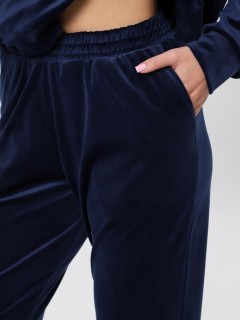 Костюм велюровый синий с брюками Iv-capriz(фото7)