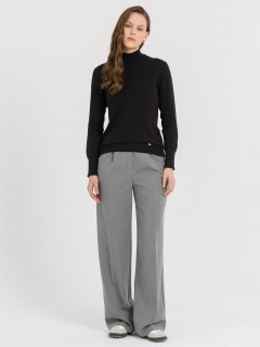 Водолазка вязаная чёрная Priz(фото2)