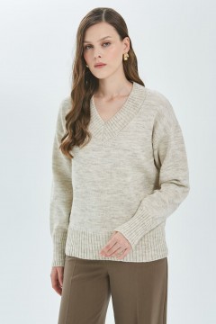 Джемпер вязаный с длинными рукавами Priz