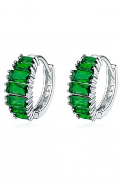 Серьги с замком кольцо Rada