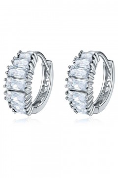 Серьги с замком кольцо Rada