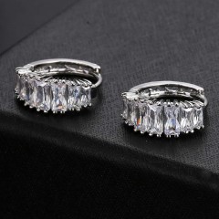 Серьги с замком кольцо Rada(фото2)