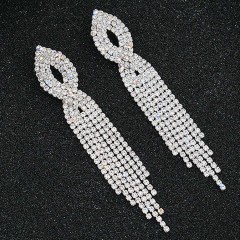 Серьги на гвоздиках со стразами Rada(фото2)