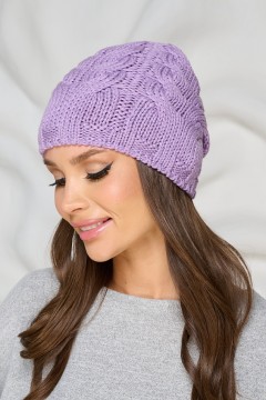 Шапка демисезонная сиреневого цвета Bellovera(фото2)