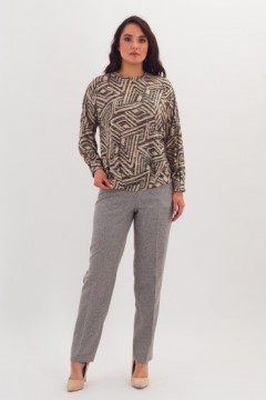 Джемпер трикотажный с принтом Braslava(фото2)