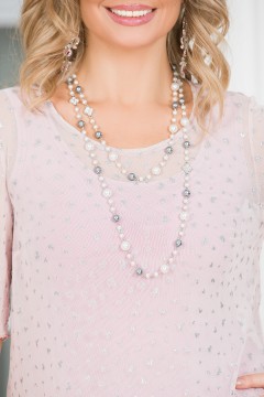 Туника розовая нарядная Lavira(фото4)