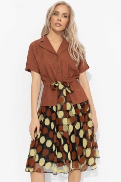 Костюм с юбкой приталенный Charutti