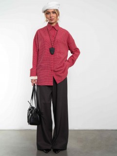 Рубашка в красную клетку Kosmos(фото2)