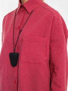 Рубашка в красную клетку Kosmos(фото4)