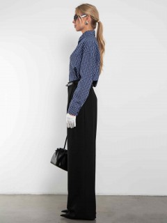 Брюки палаццо в чёрном цвете Kosmos(фото4)