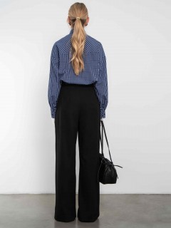 Брюки палаццо в чёрном цвете Kosmos(фото5)