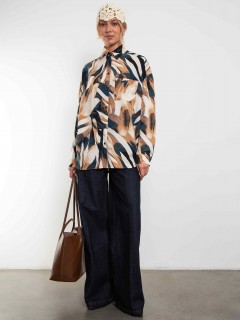 Рубашка с абстрактным принтом Kosmos(фото2)