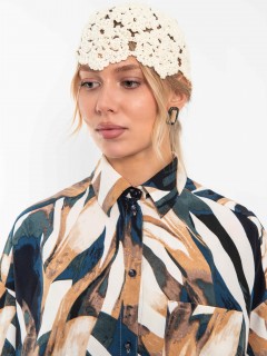 Рубашка с абстрактным принтом Kosmos(фото3)