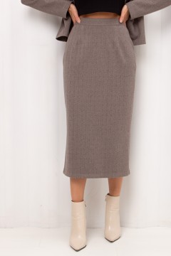 Юбка-карандаш из утеплённого трикотажа Агнес №1 Valentina(фото3)