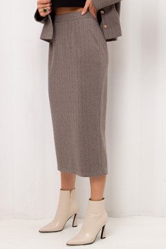 Юбка-карандаш из утеплённого трикотажа Агнес №1 Valentina(фото5)