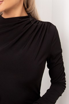 Платье-футляр вечернее чёрное Лили №1 Valentina(фото5)