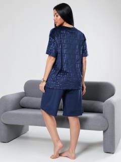 Костюм велюровый с шортами в синем цвете Iv-capriz(фото9)