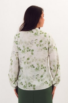 Блузка светлая с длинными рукавами Braslava(фото3)