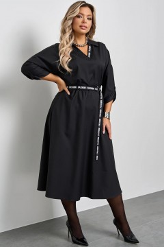 Платье чёрное с карманами Jetty