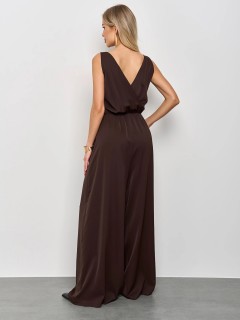 Комбинезон шоколадного цвета без рукавов Jetty(фото12)