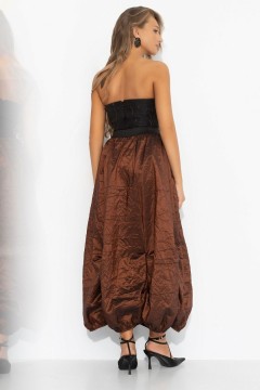 Юбка‑баллон коричневая Charutti(фото8)