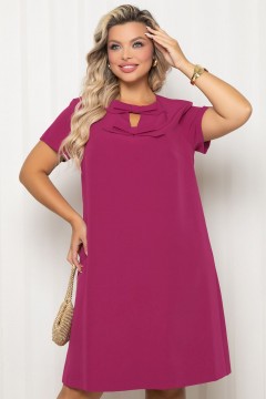 Платье А-силуэта с декором бантики Agata