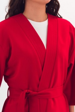 Жакет красный с поясом Braslava(фото3)