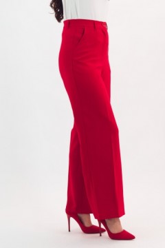 Брюки классические красного цвета Braslava(фото7)