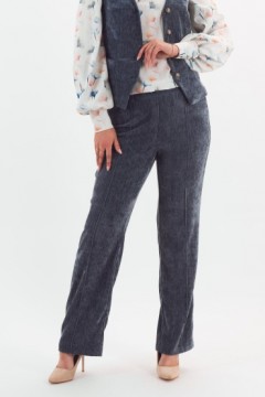 Брюки велюровые с прошитыми стрелками Braslava(фото2)