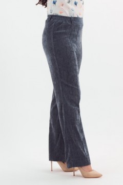 Брюки велюровые с прошитыми стрелками Braslava(фото6)