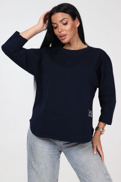 Футболка трикотажная синего цвета Iv-capriz