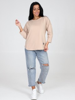 Футболка трикотажная голубого цвета Iv-capriz(фото6)