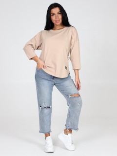 Футболка трикотажная голубого цвета Iv-capriz(фото2)