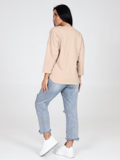 Футболка трикотажная голубого цвета Iv-capriz(фото7)