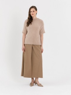 Блуза вязаная бежевого цвета Priz(фото2)