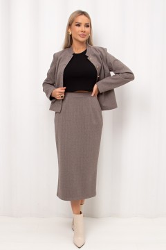 Жакет укороченный с длинными рукавами Агнес №1 Valentina(фото2)