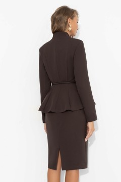 Костюм-двойка в коричневом цвете Charutti(фото9)