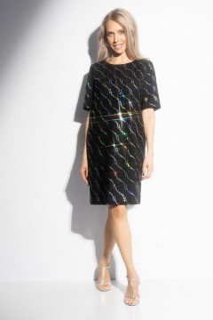 Платье чёрное с карманами Charutti(фото2)