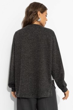 Свитшот комбинированный чёрный Charutti(фото7)