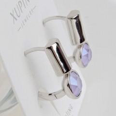 Серьги с замком кольцо Rada(фото2)