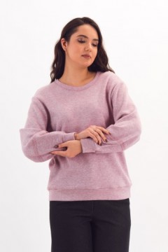 Джемпер трикотажный светло-брусничного цвета Braslava(фото3)