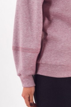 Джемпер трикотажный светло-брусничного цвета Braslava(фото6)