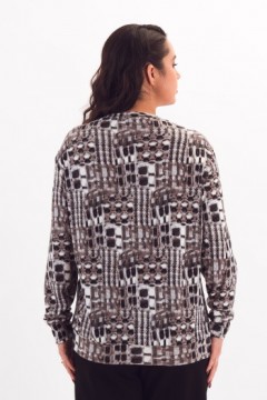 Джемпер трикотажный оверсайз Braslava(фото5)