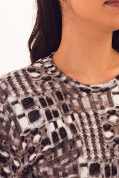 Джемпер трикотажный оверсайз Braslava(фото3)