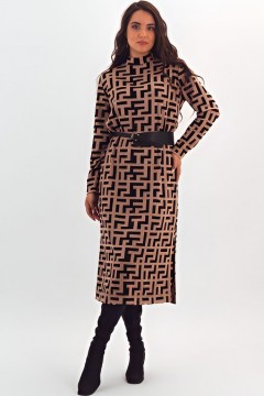 Платье-водолазка с длинными рукавами Braslava